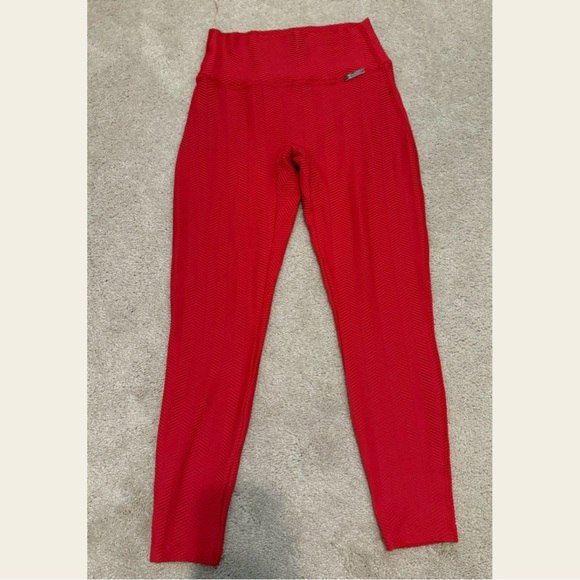 Bombshell Red leggings! Cross listed on Mercari and Curtsy! - Picture 1 of 3